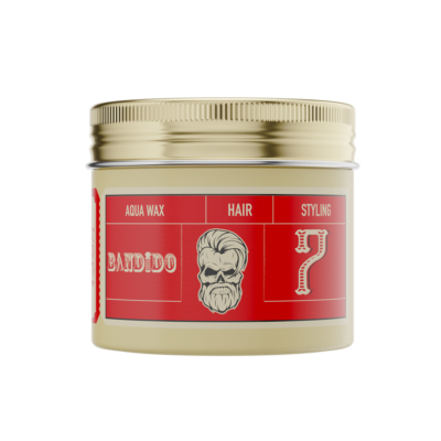 Bandido Aqua Hair Styling Wax  (NR.7) - RØD, STERKT HOLD