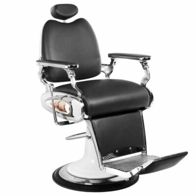 Gabbiano Moto Style frisørstol, svart